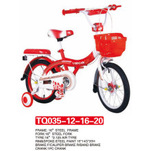 Estilo rojo de bicicleta para niños 12 &quot;14&quot; 16 &quot;20&quot;